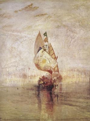 Joseph Mallord William Turner The Sun of Venice going to sea (mk31) china oil painting image